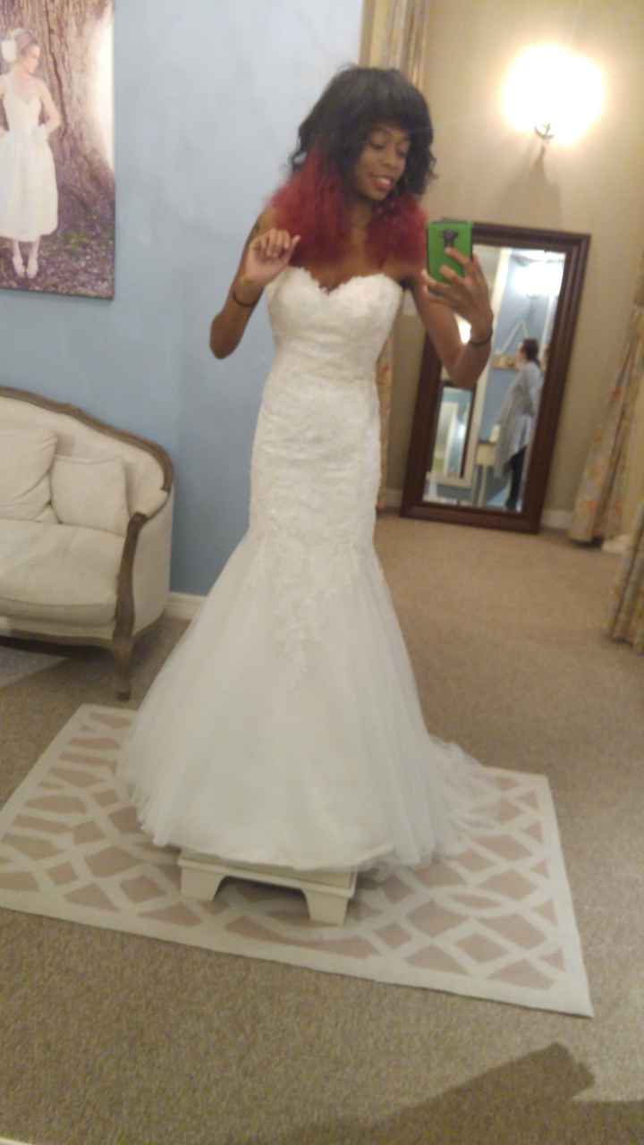 The One (Dress Fitting Pics)