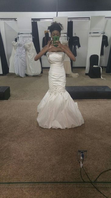 Let's show off our wedding gowns!