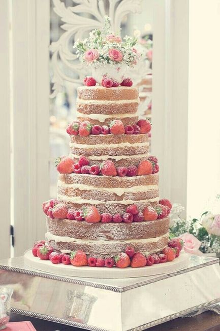 Naked cake