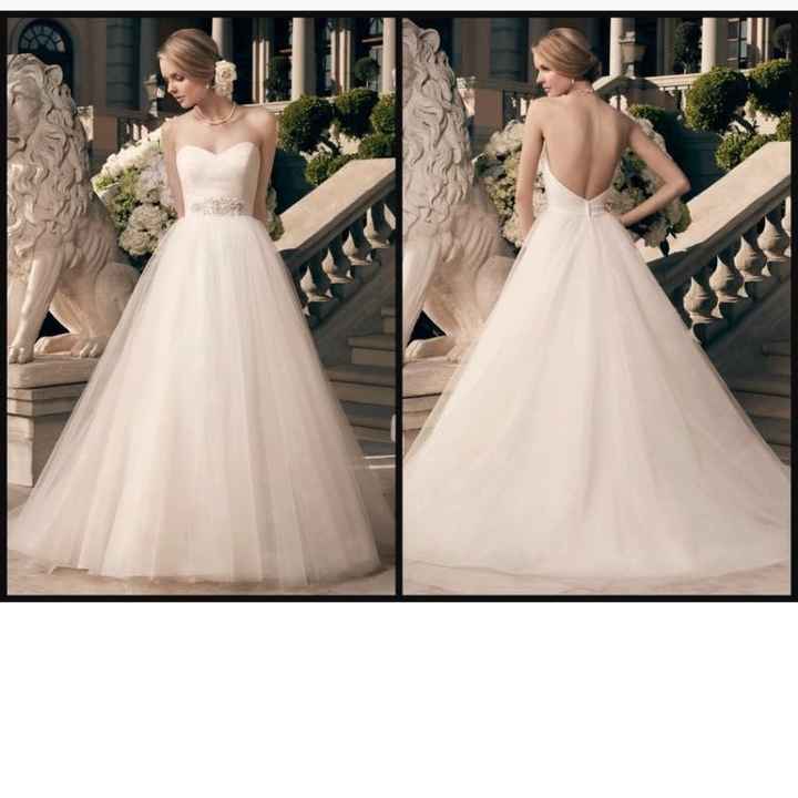 Let's show off our dresses.