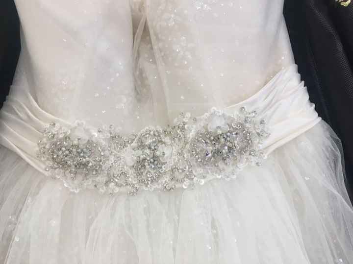 Let's show off our dresses.