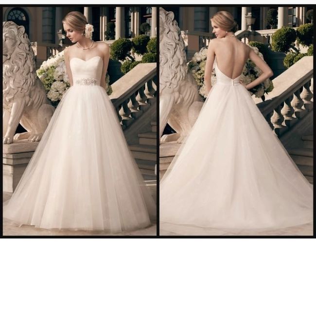 Let's show off our dresses.