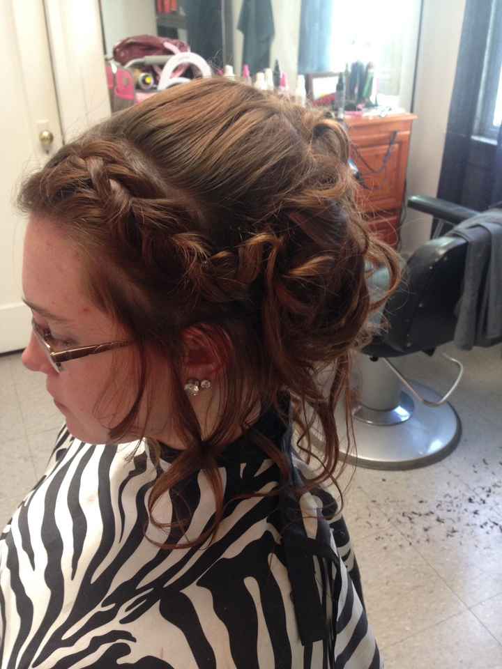 Hair and makeup trial!