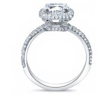 Will a 2ctw single row halo ring be stunning enough? - 2
