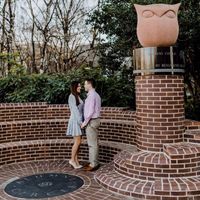 Engagement photo shoot clothing colors-it never occurred to me...