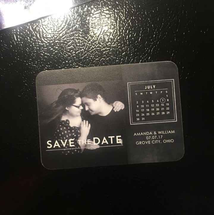 Save The Date Magnets