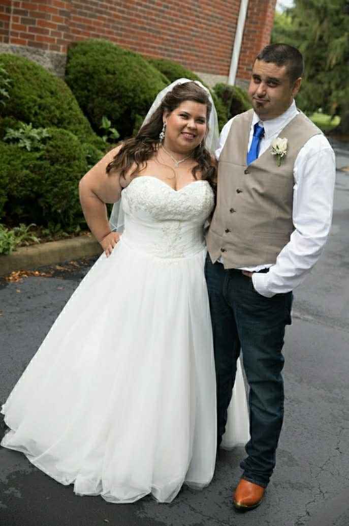 Plus size bride anxiety