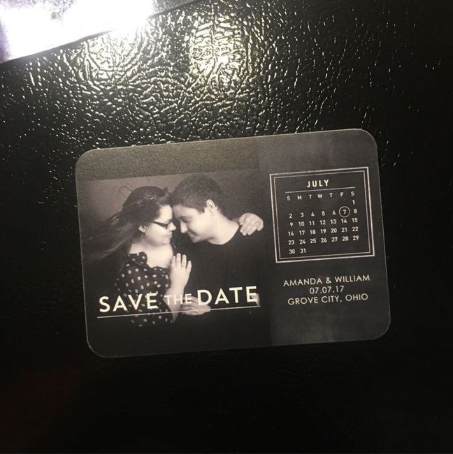 Save The Date Magnets