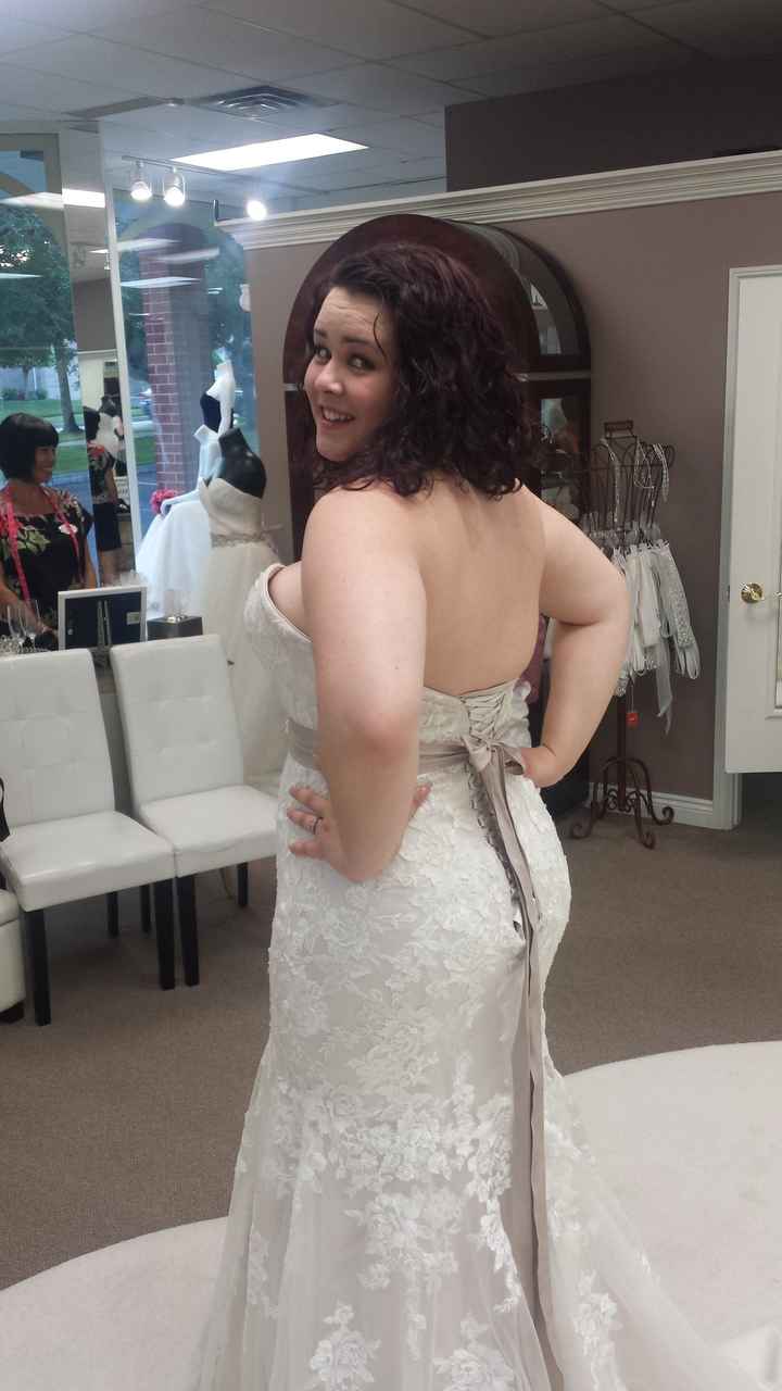 I said yes to the dress!