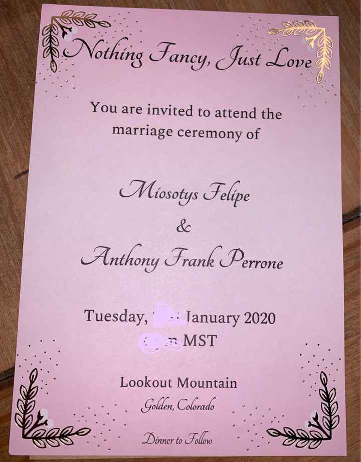 Invitations! - 1