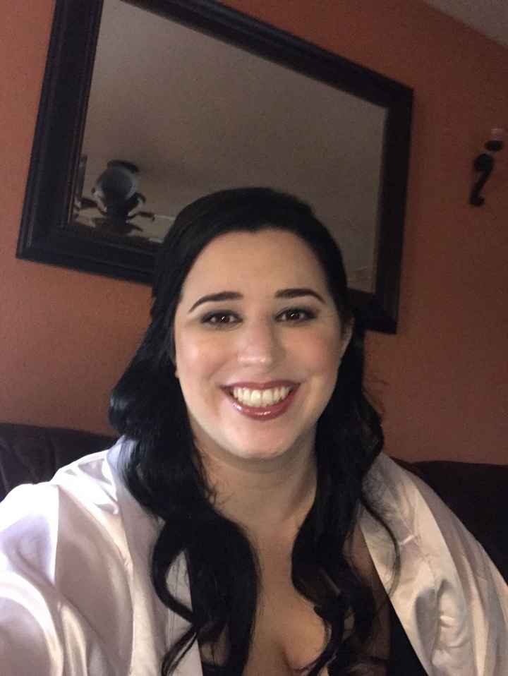 Getting married today!! Hair and makeup done!! - 2