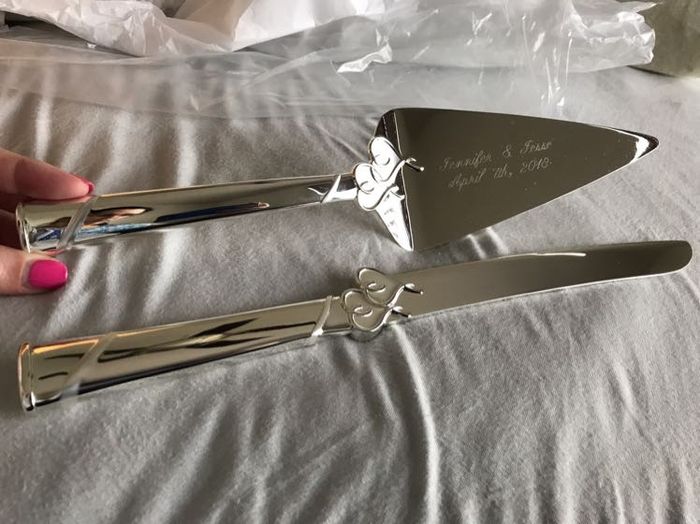 Cake knife & server - 2