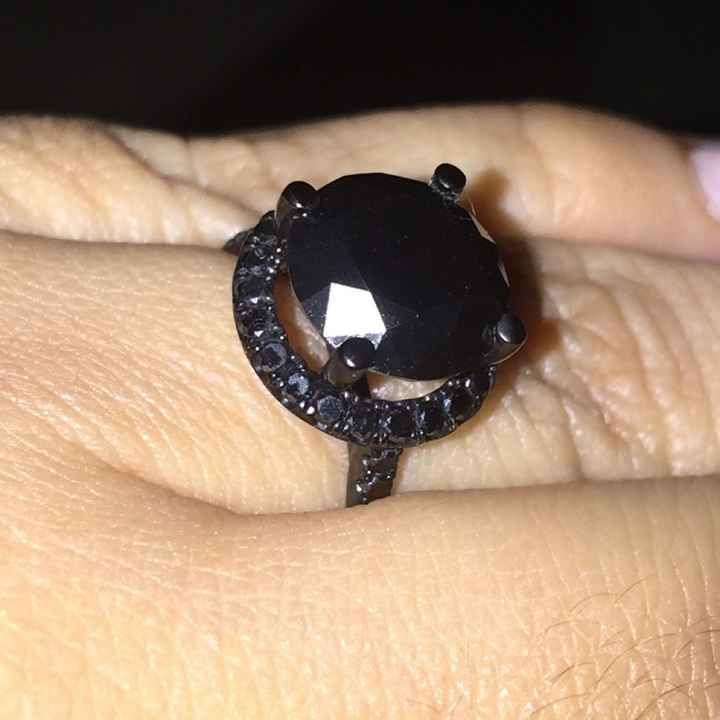 Lets see those beautiful engagement rings