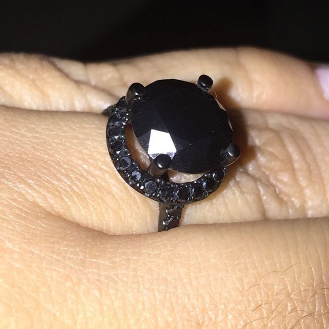 Lets see those beautiful engagement rings