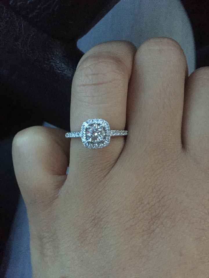 SPINOFF: Whether you like your engagement ring or not, let's see them!