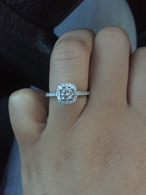 SPINOFF: Whether you like your engagement ring or not, let's see them!
