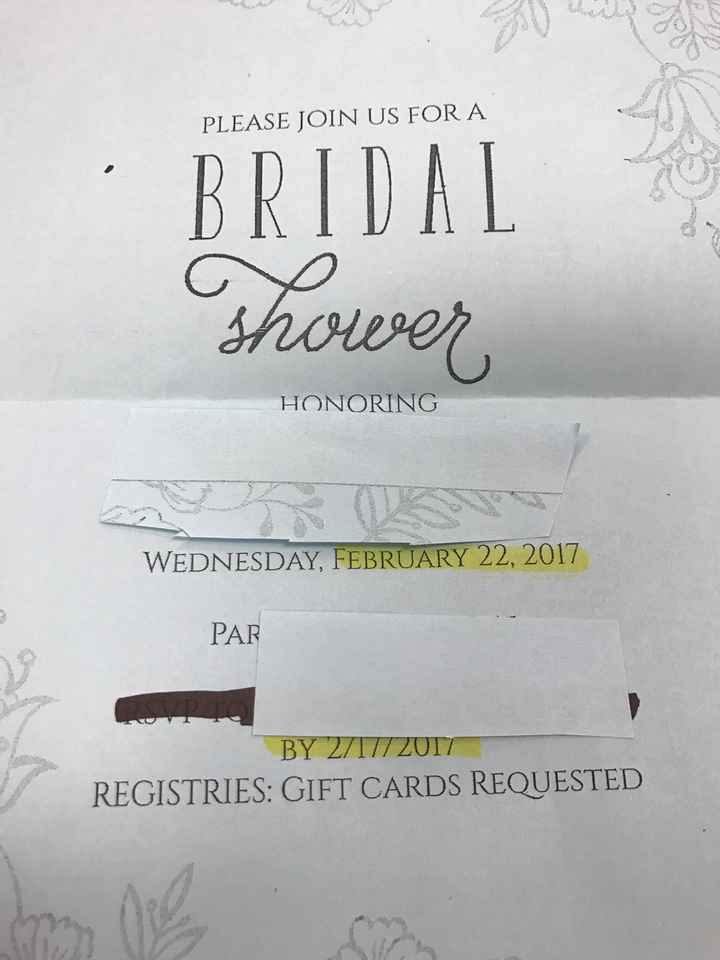 Bridal Shower