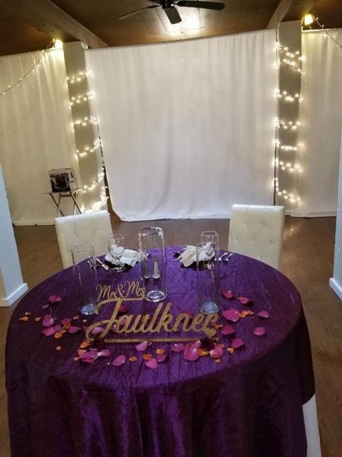 Sweetheart Table