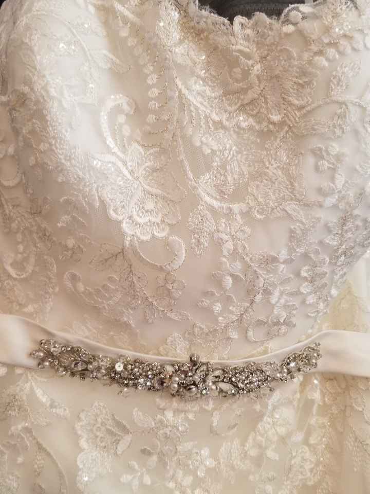 Who else loves lace?  Show off your lace dresses and/or veils! - 1