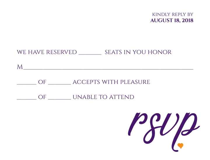 Which invite and rsvp do you prefer? - 6