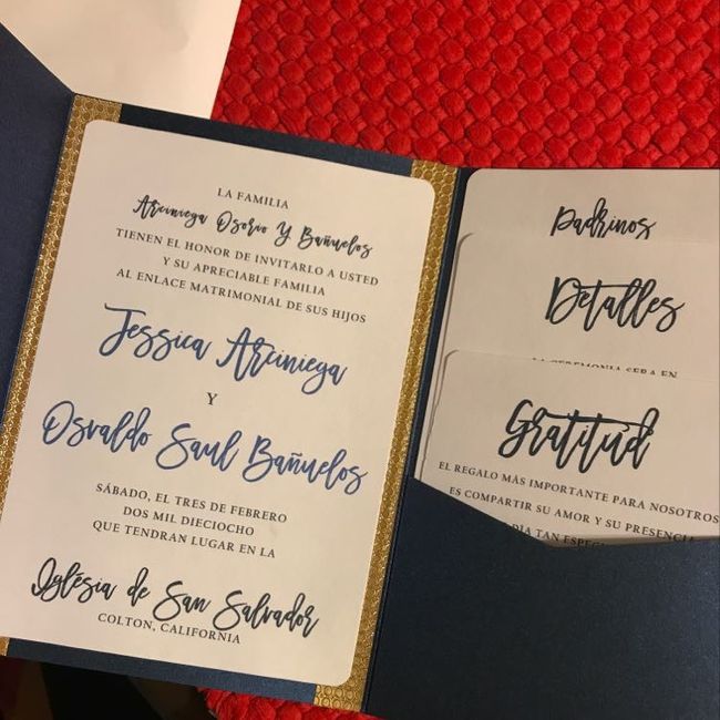 Wedding invitations