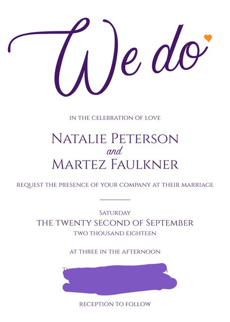 Which invite and rsvp do you prefer? - 2