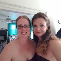 My Maid of Honor (sister) and Bridesmaid (best friend of almost 35 years)