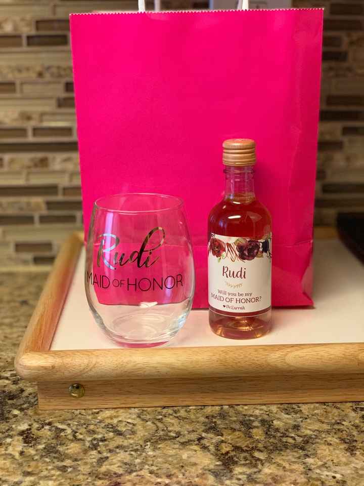 Bridesmaids Gifts? Yes or No, If so what? - 1