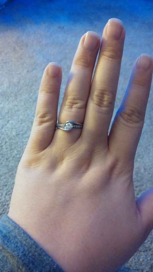 Small engagement rings unite!
