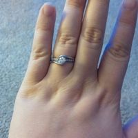 Small engagement rings unite!