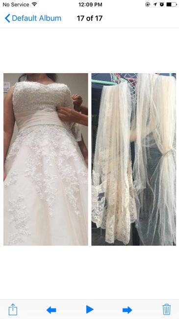 Wedding dress regrets