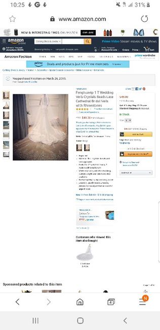 Veils are too expensive 1