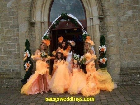 Future Mrs. O., you got me to thinking...worst BRIDESMAID DRESSES