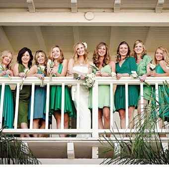 Does anyone have mismatched bridesmaids?