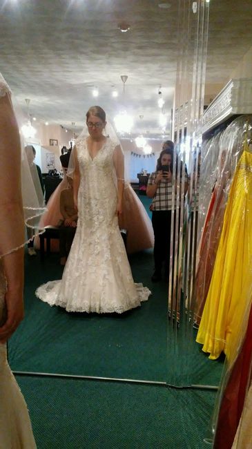 So this happened a little while ago! YES to the DRESS!!