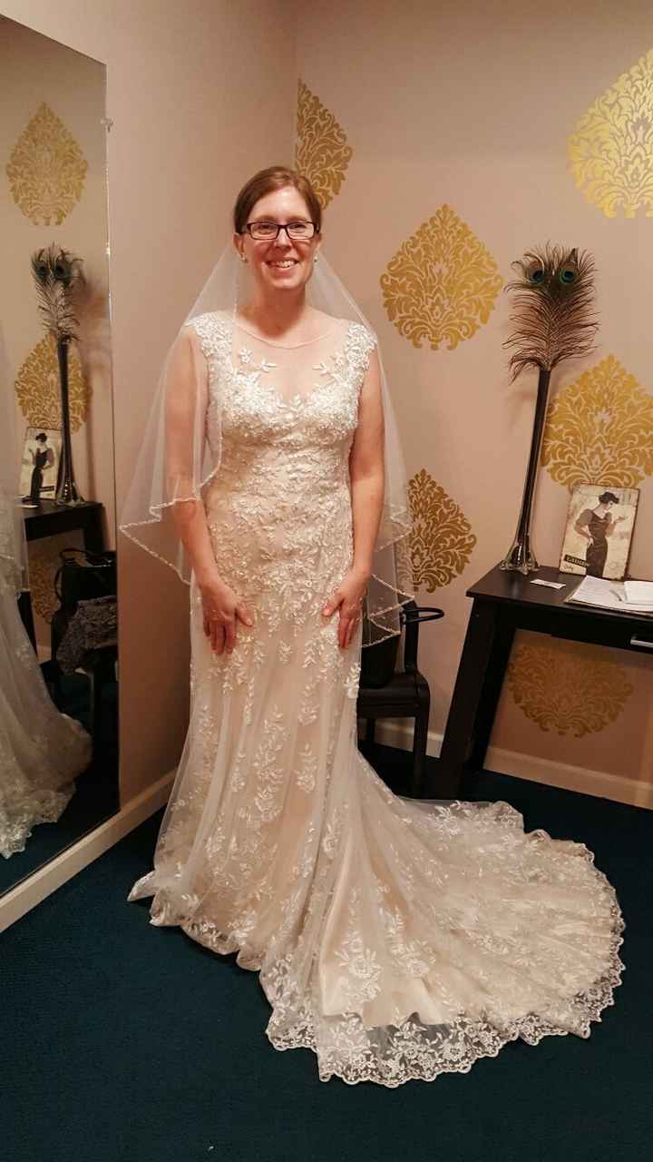 Show off your dress!!