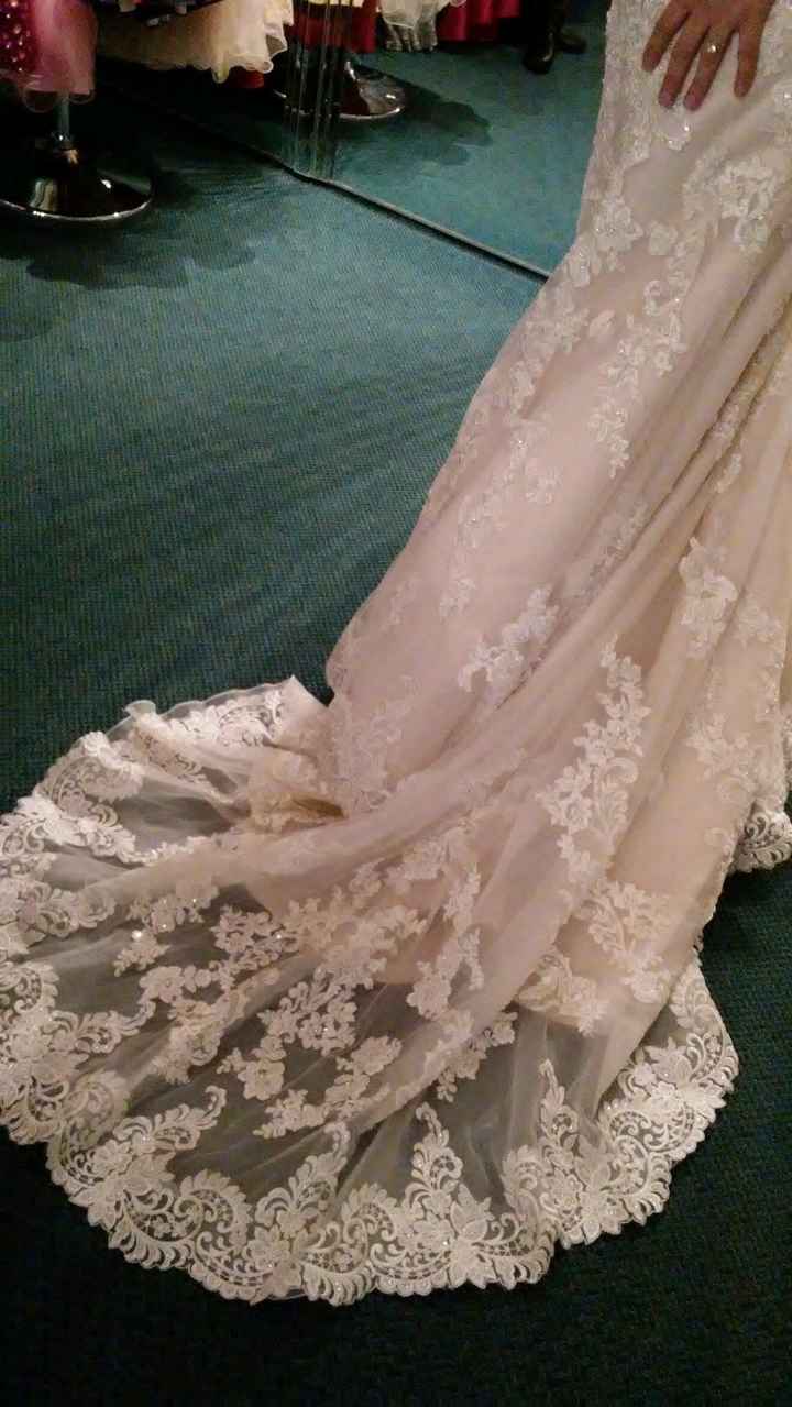 So this happened a little while ago! YES to the DRESS!!