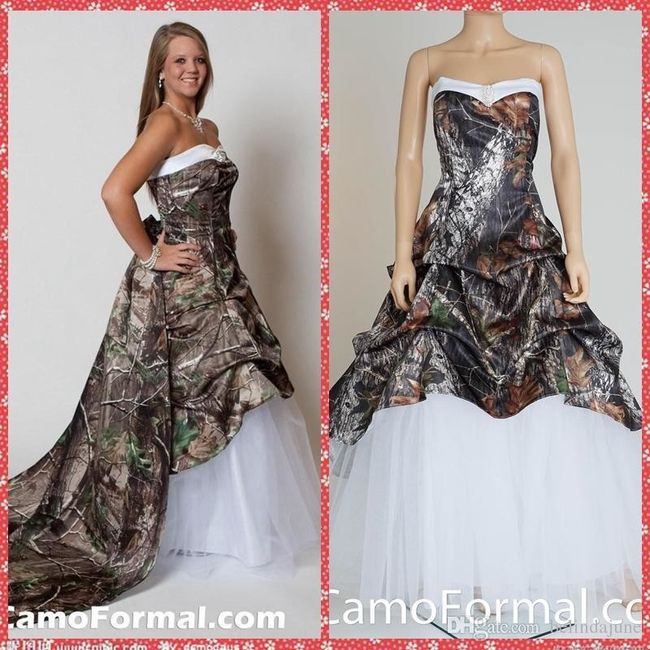 That's some wedding dress