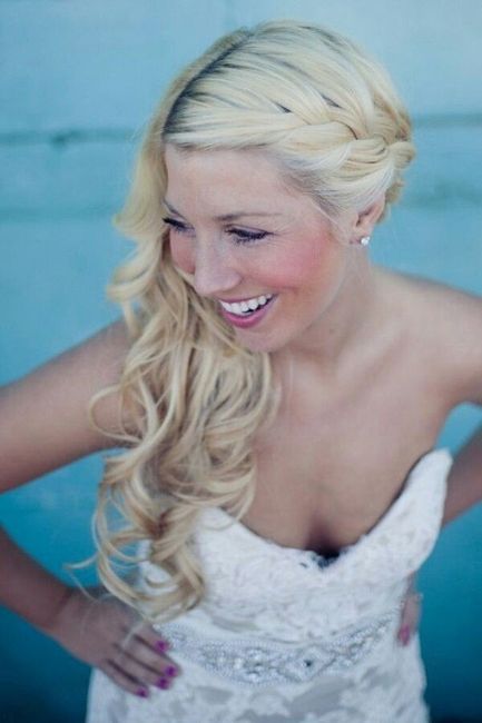 beach wedding hair. opinions please :)