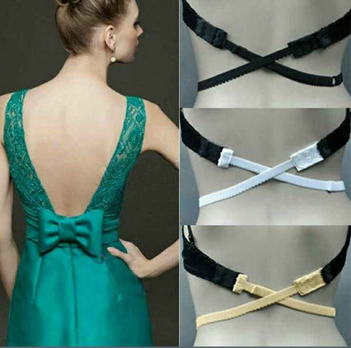 Bra for unconventional bridesmaid dress