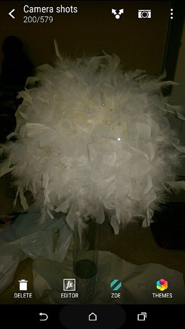 Centerpieces Help!!Feathers???