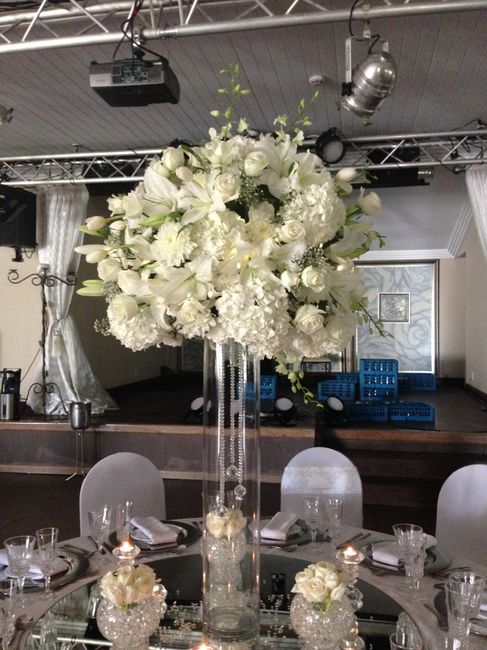 Had our mock set-up today (table settings pic) yayy!