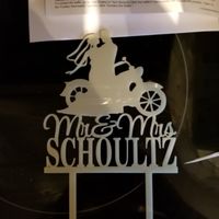 Wedding cake topper - 1