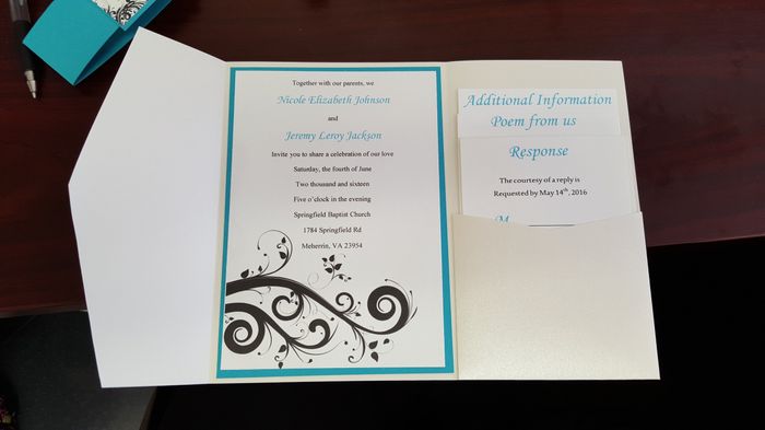 My Diy Invitations!!!