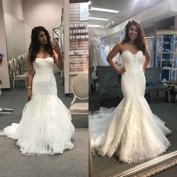 Is it true you have no doubts any your wedding dress when you find “the one”? - 1