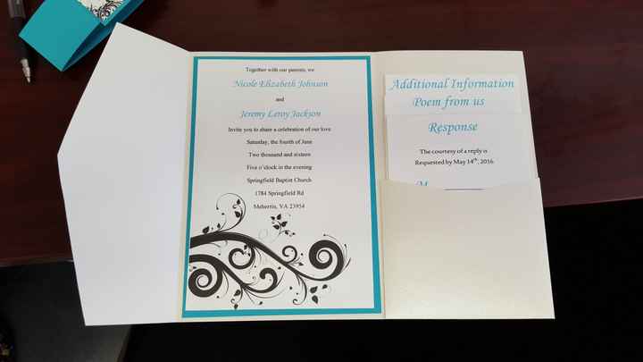 My Diy Invitations!!!