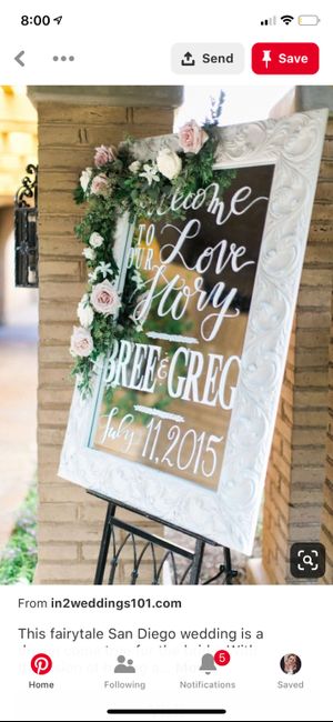 Cinderella wedding signs 3