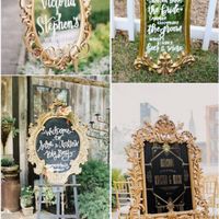 Cinderella wedding signs - 2