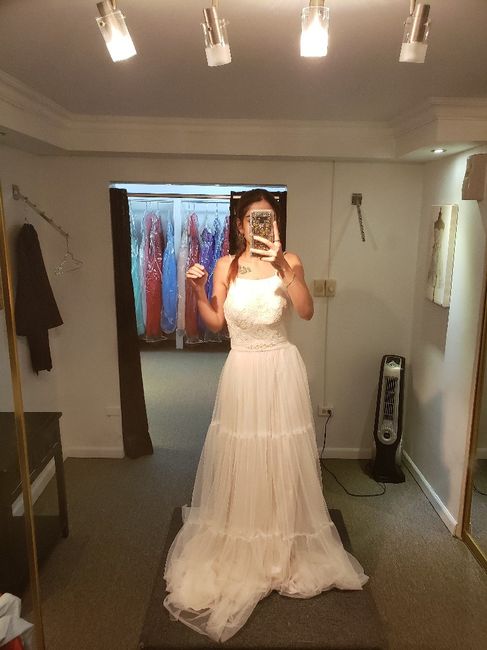 said yes to the Dress! Finally! 2