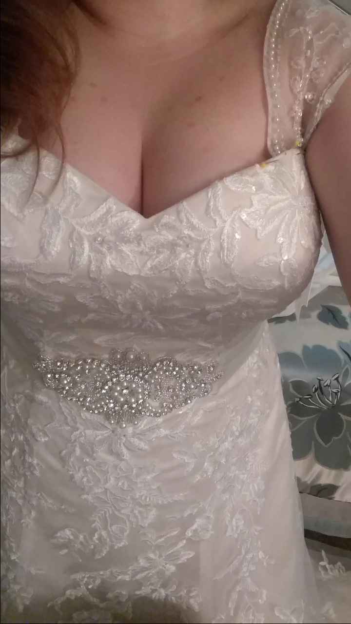 My dress is now perfect....